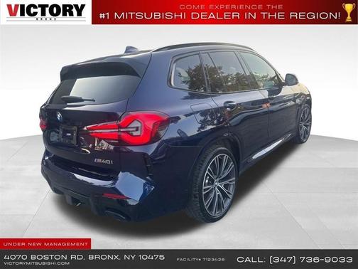 Phytonic Blue Metallic 2022 BMW X3 M40i