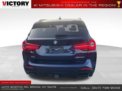Phytonic Blue Metallic 2022 BMW X3 M40i