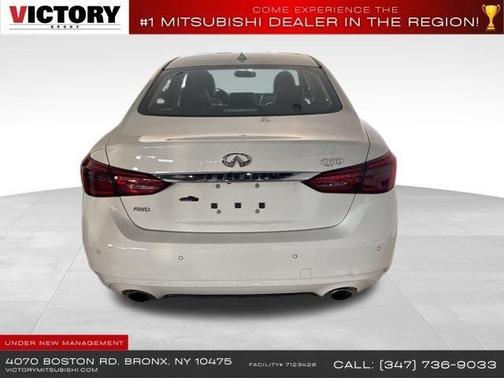 Majestic White 2022 INFINITI Q50 LUXE AWD