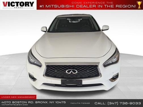 Majestic White 2022 INFINITI Q50 LUXE AWD