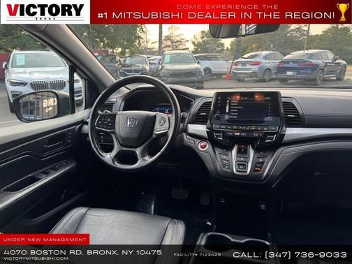 Crystal Black Pearl 2021 Honda Odyssey EX-L