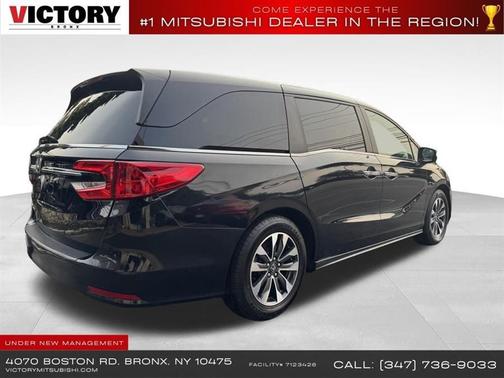 Crystal Black Pearl 2021 Honda Odyssey EX-L