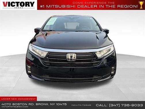 Crystal Black Pearl 2021 Honda Odyssey EX-L