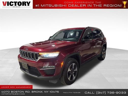 Velvet Red Pearlcoat 2023 Jeep Grand Cherokee 4xe Base