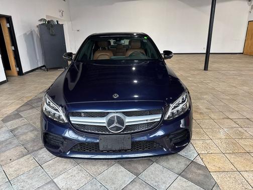 Brilliant Blue Metallic 2020 Mercedes-Benz C-Class AMG C 43 4MATIC Sedan