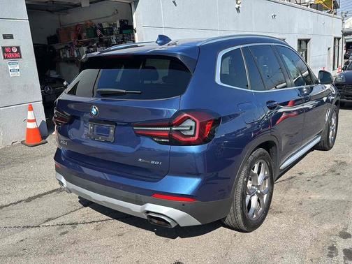 Phytonic Blue Metallic 2022 BMW X3 xDrive30i Sports Activity Vehicle