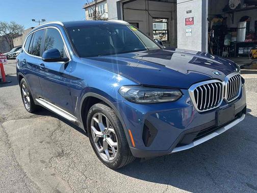 Phytonic Blue Metallic 2022 BMW X3 xDrive30i Sports Activity Vehicle