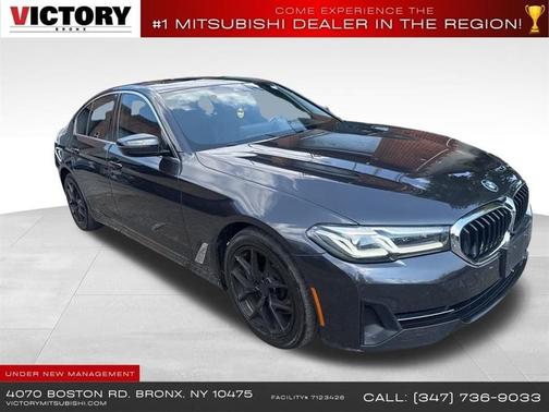 Dark Graphite Metallic 2021 BMW 540 540i xDrive Sedan