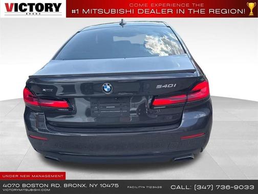 Dark Graphite Metallic 2021 BMW 540 540i xDrive Sedan