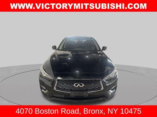 Midnight Black 2022 INFINITI Q50 3.0t LUXE