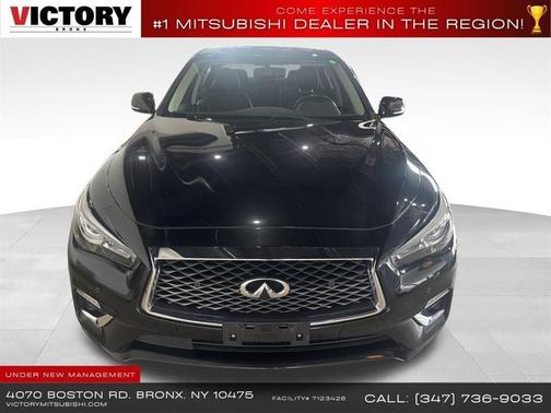 Midnight Black 2022 INFINITI Q50 3.0t LUXE