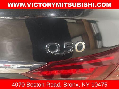 Midnight Black 2022 INFINITI Q50 3.0t LUXE
