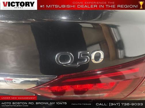 Midnight Black 2022 INFINITI Q50 3.0t LUXE