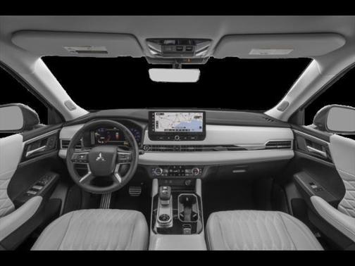 White Diamond/Black Roof 2026 Mitsubishi Outlander SEL S-AWC