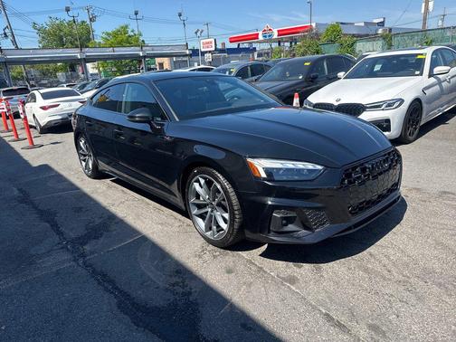 Mythos Black Metallic 2024 Audi A5 Sportback 45 S Line Premium
