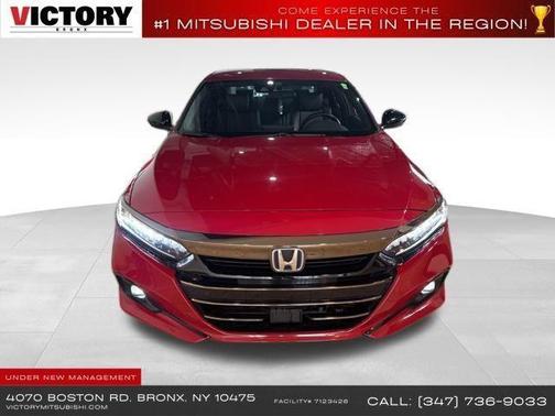 San Marino Red 2022 Honda Accord Hybrid Sport