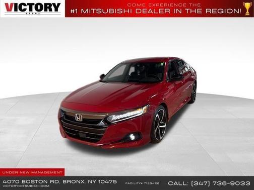 San Marino Red 2022 Honda Accord Hybrid Sport