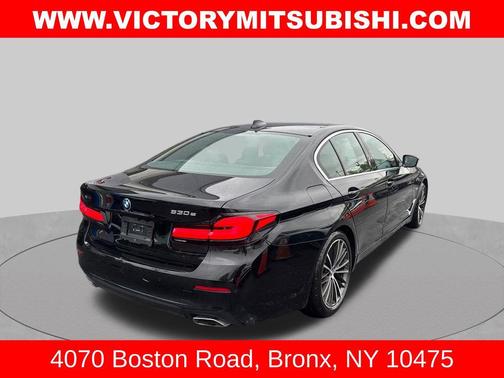 Black Sapphire Metallic 2023 BMW 530e Base