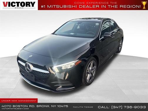 Cosmos Black Metallic 2022 Mercedes-Benz A-Class A 220 4MATIC Sedan