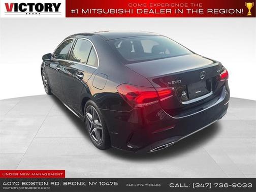 Cosmos Black Metallic 2022 Mercedes-Benz A-Class A 220 4MATIC Sedan