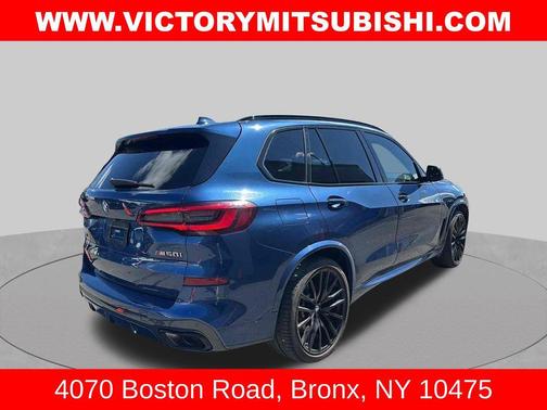 Phytonic Blue Metallic 2021 BMW X5 M50i