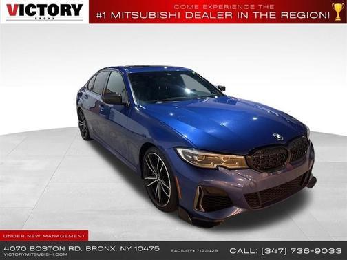 Portimao Blue Metallic 2021 BMW M340 M340i Sedan North America