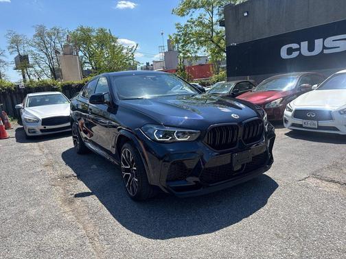 Carbon Black Metallic 2023 BMW X6 M Sports Activity Coupe