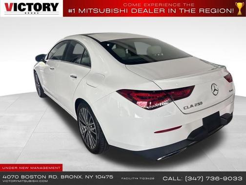 Polar White 2021 Mercedes-Benz CLA 250 4MATIC