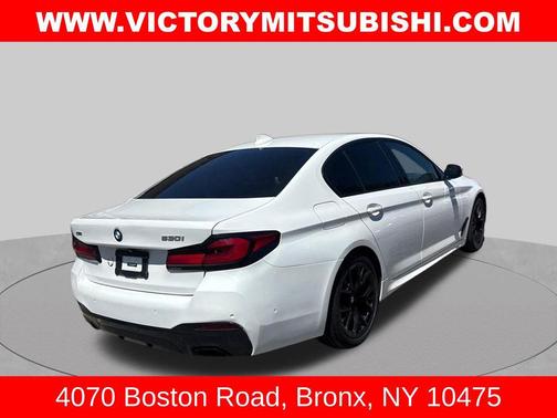 Alpine White 2021 BMW 530 xDrive
