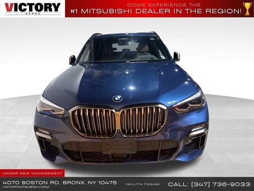 Phytonic Blue Metallic 2020 BMW X5 M50i Sports Activity Vehicle
