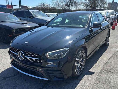 Black 2021 Mercedes-Benz E-Class 4MATIC