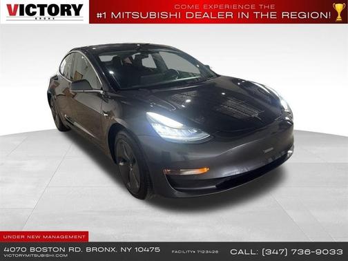 Midnight Silver Metallic 2018 Tesla Model 3 Long Range Battery AWD