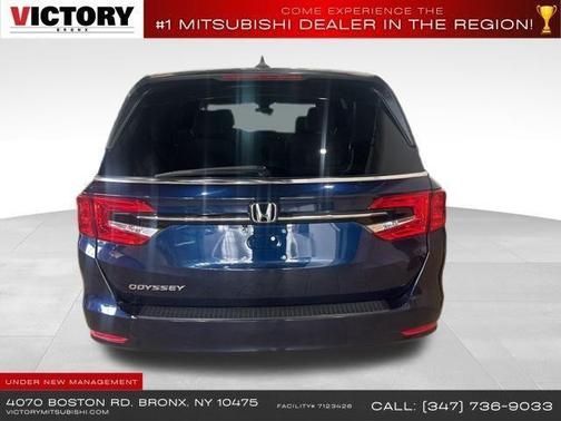 Obsidian Blue Pearl 2021 Honda Odyssey EX