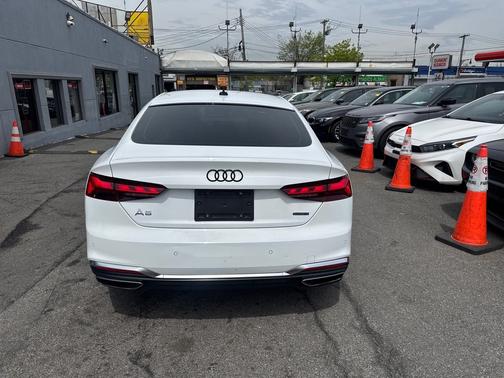 Arkona White 2024 Audi A5 Sportback S line Premium Plus 45 TFSI quattro