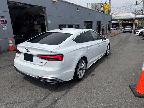 Arkona White 2024 Audi A5 Sportback S line Premium Plus 45 TFSI quattro