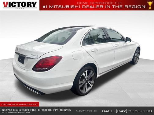 designo Diamond White Metallic 2021 Mercedes-Benz C-Class C 300 4MATIC Sedan