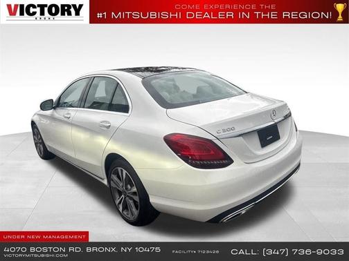 designo Diamond White Metallic 2021 Mercedes-Benz C-Class C 300 4MATIC Sedan