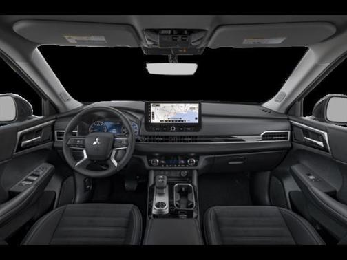 White Diamond/Black Roof 2026 Mitsubishi Outlander Trail Edition S-AWC