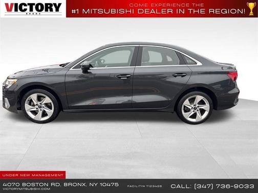 Glacier White Metallic 2024 Audi A3 Premium