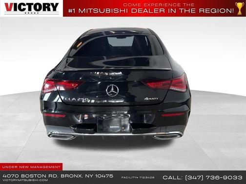 Night Black 2020 Mercedes-Benz CLA 250 4MATIC