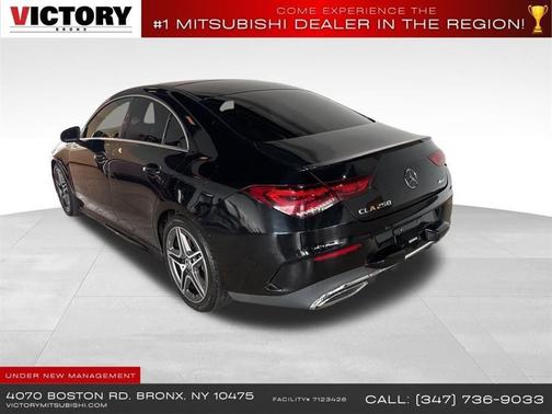 Night Black 2020 Mercedes-Benz CLA 250 4MATIC
