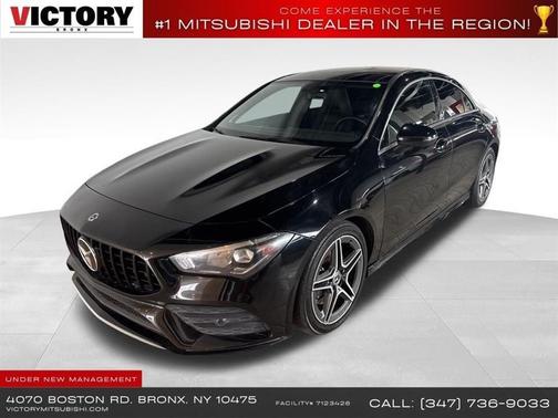 Night Black 2020 Mercedes-Benz CLA 250 4MATIC
