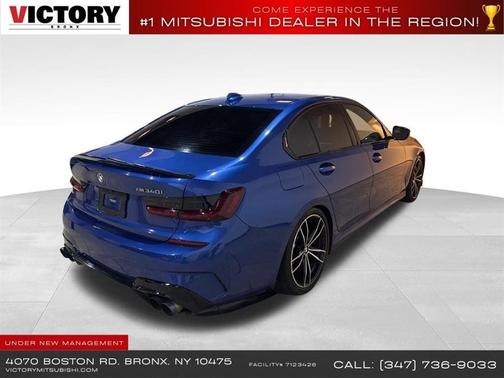 Portimao Blue Metallic 2021 BMW M340 M340i Sedan North America