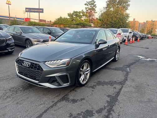 District Green Metallic 2024 Audi A4 45 S line Premium Plus