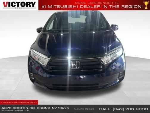 Obsidian Blue Pearl 2021 Honda Odyssey EX Auto