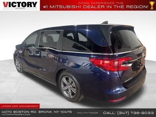 Obsidian Blue Pearl 2021 Honda Odyssey EX Auto