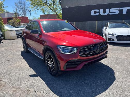 Hyacinth Red 2020 Mercedes-Benz GLC 300 4MATIC Coupe