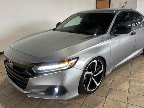 Lunar Silver Metallic 2021 Honda Accord Sport 1.5T CVT