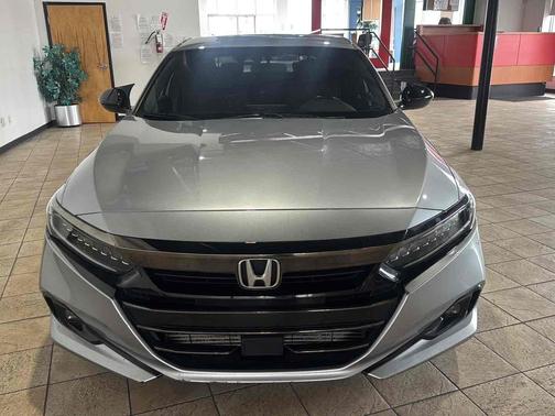 Lunar Silver Metallic 2021 Honda Accord Sport 1.5T CVT