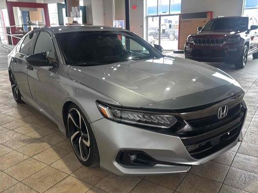 Lunar Silver Metallic 2021 Honda Accord Sport 1.5T CVT